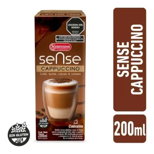 Bebida Lactea Sense Cappuccino X 200 Cm3