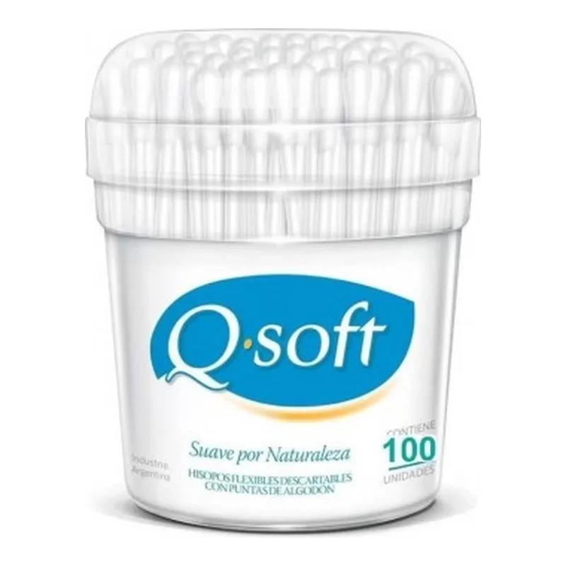 Hisopos Q.Soft Flexibles X 100 Unid