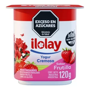Yogur Ilolay Cremoso Frutilla X 120 Gr