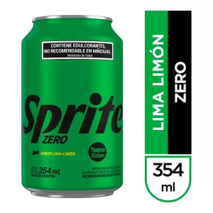 Gaseosa Sprite Lima Limón Zero X 354 Cm3