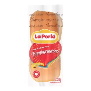Pan La Perla Hamburguesas X 210 Gr
