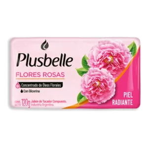 Jabón Plusbelle Nutrición Flor X 120 Gr