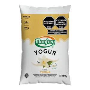 Yogur Manfrey Bebible Vainilla X 900 Gr