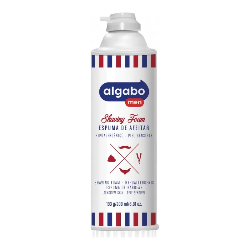 Espuma De Afeitar Algabo Piel X 200 Cm3