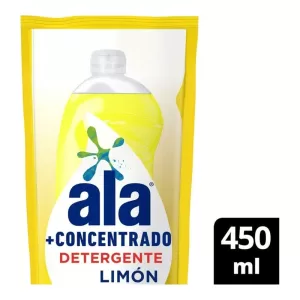 Detergente Ala Concentrado Limón X 450 Cm3
