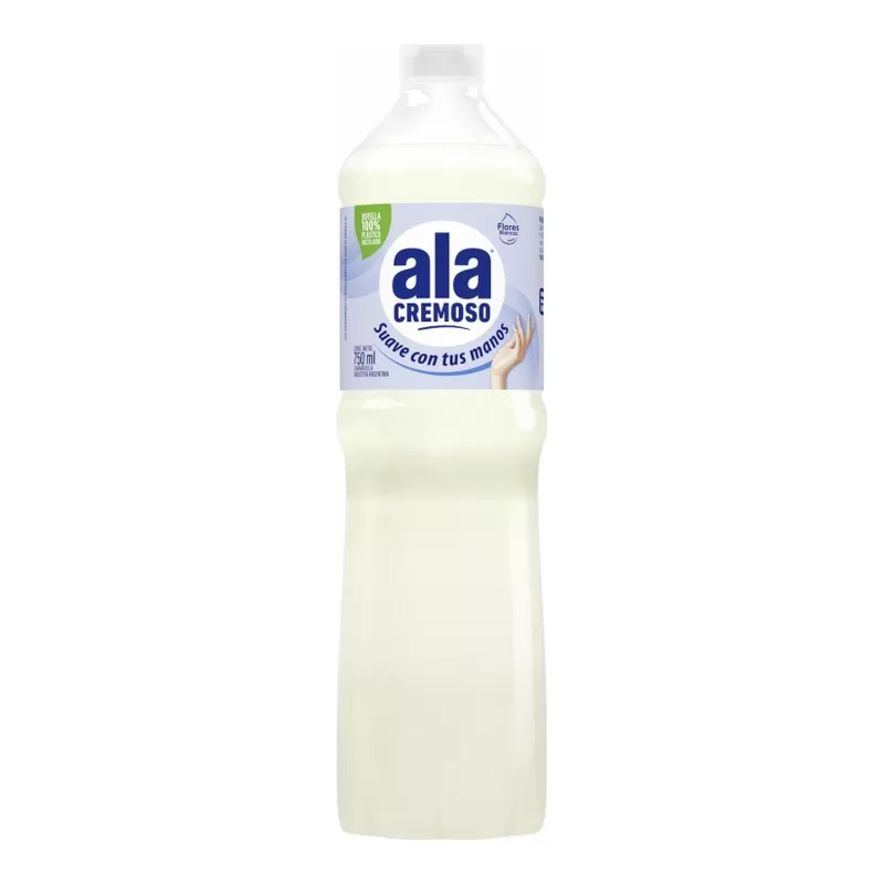 Detergente Ala Ultra Cremoso X 750 Cm3