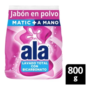 Jabon Polvo Alamatic Dual X 800 Gr
