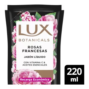 Jabón Líquido Lux Rosas France X 220 Cm3