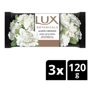 Jabón Tocador Lux Jazmin Cremoso X 3 Unid