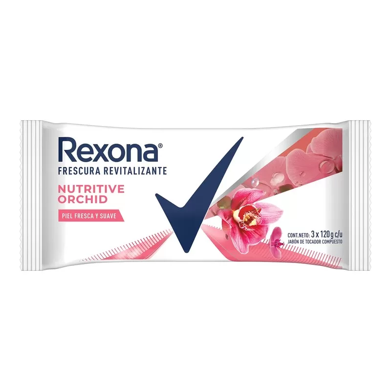 Jabón Tocador Rexona Fresh Nut X 3 Unid