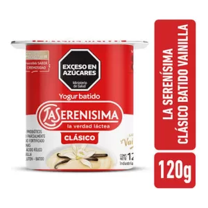 Yogur Serenísima Crem.Vainilla X 120 Gr
