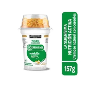 Yogur Serenísima Descremado Con Cereales X 157 Gr