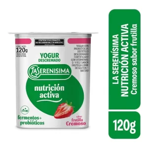 Yogur Serenísima Cremoso Frutilla X 120 Gr
