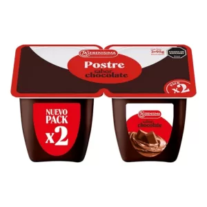 Postre Serenísima Sabor Chocolate X 190 Gr