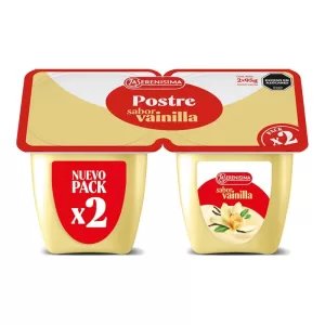 Postre Serenísima Sabor Vainilla X 190 Gr