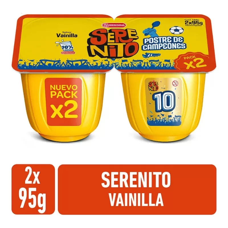 Postre Serenito Vainilla X 190 Gr