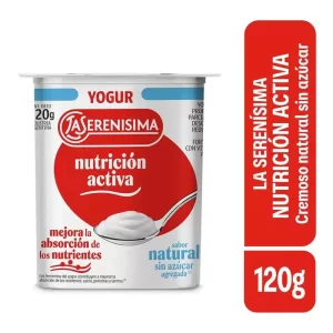 Yogur Serenisima Clas.Natural X 120 Gr