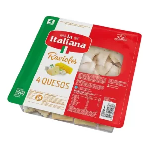 Ravioles La Italiana 4 Quesos X 500 Gr