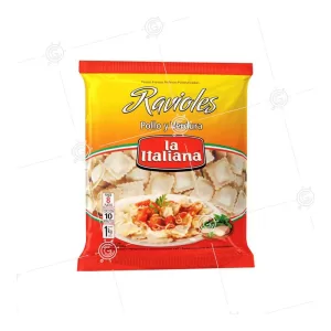 Ravioles La Italiana Pollo X 500 Gr