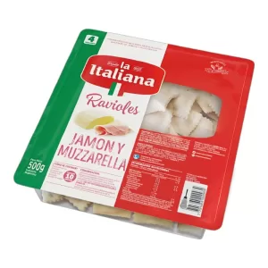 Ravioles La Italiana Jamón X 500 Gr