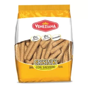 Grisines Veneziana Con Salvado X 180 Gr