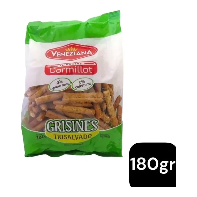 Grisines Veneziana Trisalvado X 180 Gr
