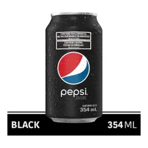 Gaseosa Pepsi Black Cero Azúcar X 354 Cm3