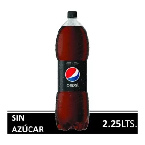 Gaseosa Pepsi Black Cero Azúcar X 2250 Cm3
