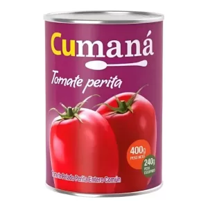 Tomate Perita Cumana Con Jugo X 400 Gr