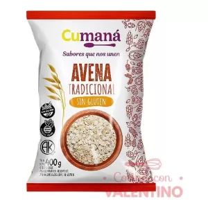 Avena Cumana Tradicional Sin Gas X 400 Gr