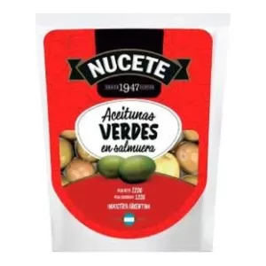 Aceitunas Nucete Verdes X 220 Gr