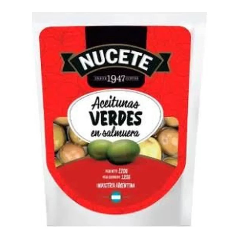 Aceitunas Nucete Verdes X 220 Gr