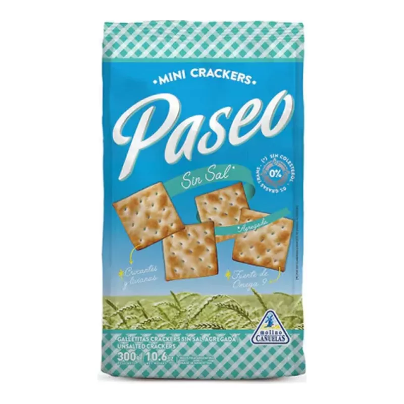 Galletitas Paseo Crackers X 300 Gr