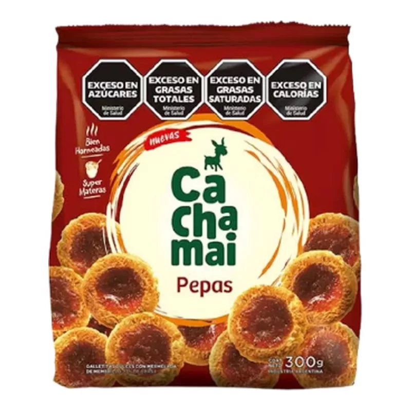 Galletitas Cachamai Pepas X 300 Gr