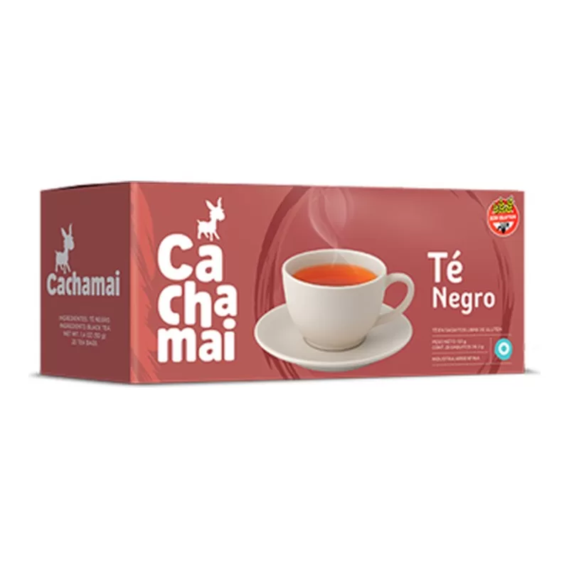 Te Cachamai Negro En Saquitos X 25 Unid