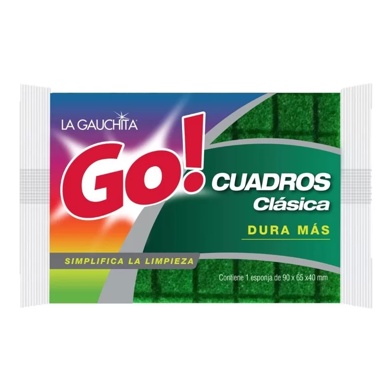 Esponja Cocina Go! Cuadros Clásico X 1 Unid