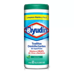 Toallitas Desinfectantes Ayudi X 65 Unid