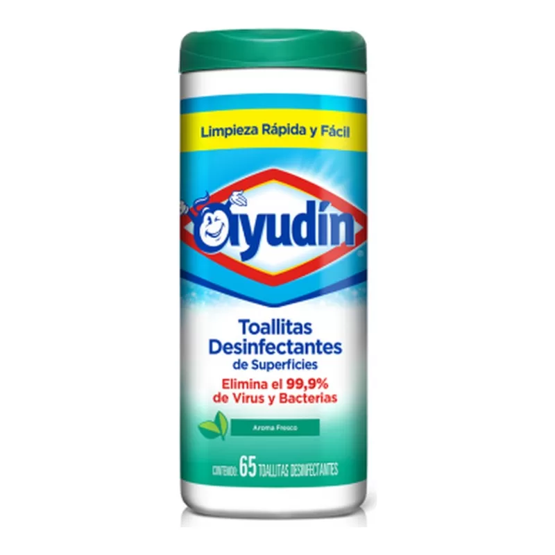 Toallitas Desinfectantes Ayudi X 65 Unid