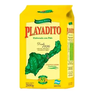 Yerba Mate Playadito Con Palo X 2 Kg