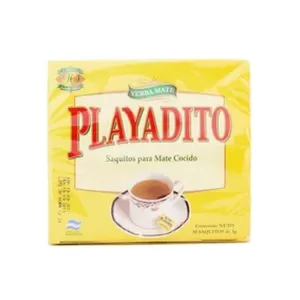 Mate Cocido Playadito En Saqui X 50 Unid
