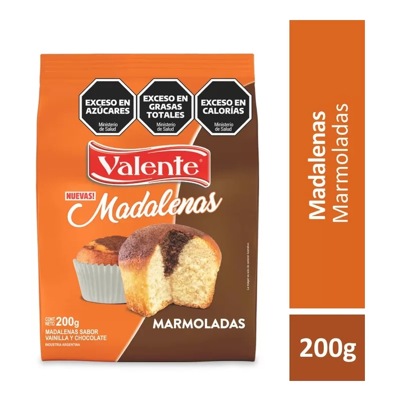 Magdalenas Valente Marmoladas X 200 Gr