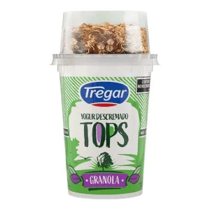 Yogur Tregar Descremado Tops Con Gra X 155 Gr