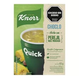 Sopa Knorr Quick Choclo X 5 Unid
