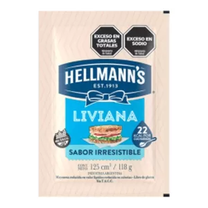 Mayonesa Hellman's Liviana X 118 Gr