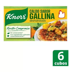 Caldo Knorr De Gallina X 6 Unid