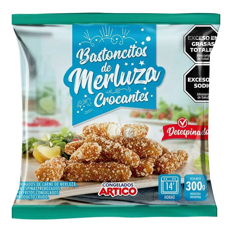 Barrita Merluza Artico Crocant X 300 Gr