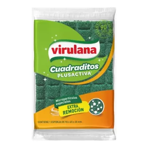 Fibra Esponja Virulana Cuadrado X 1 Unid