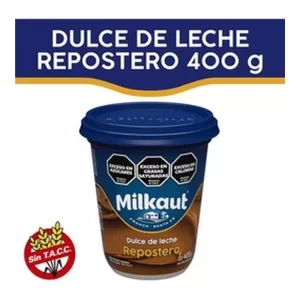 Dulce De Leche Milkaut Repostero X 400 Gr