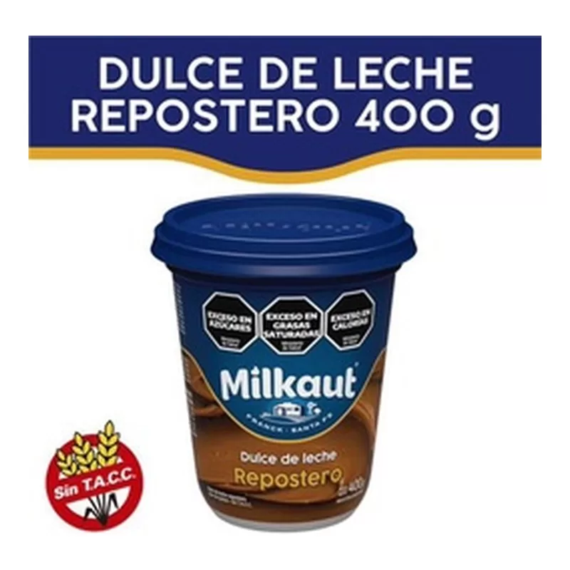 Dulce De Leche Milkaut Repostero X 400 Gr