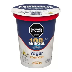 Yogur Milkaut Cremoso Vainilla X 190 Gr